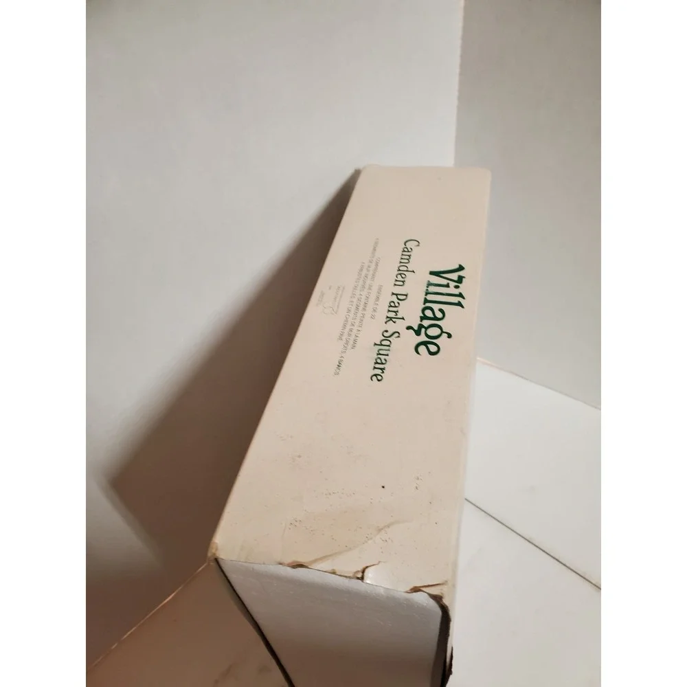 Dept 56 Camden Park Square Accessory Set Dickens Village NIB